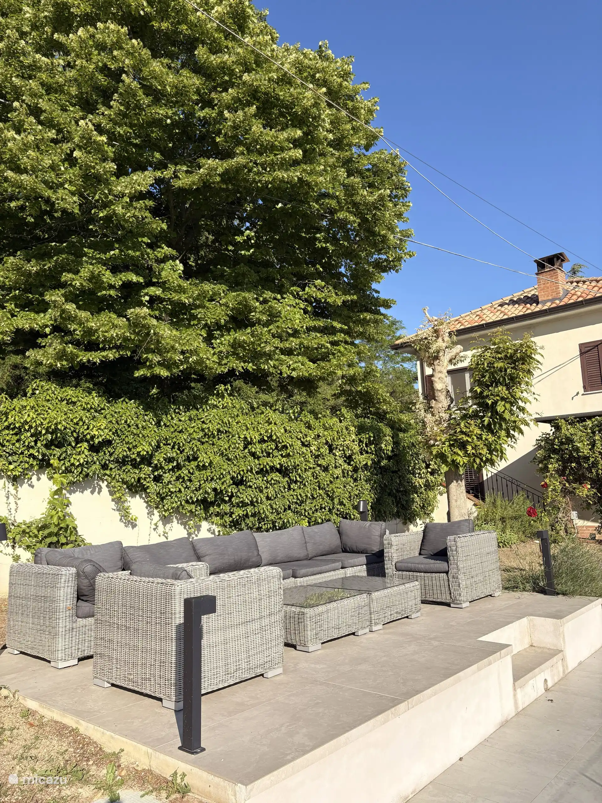 Terrasse mit Lounge