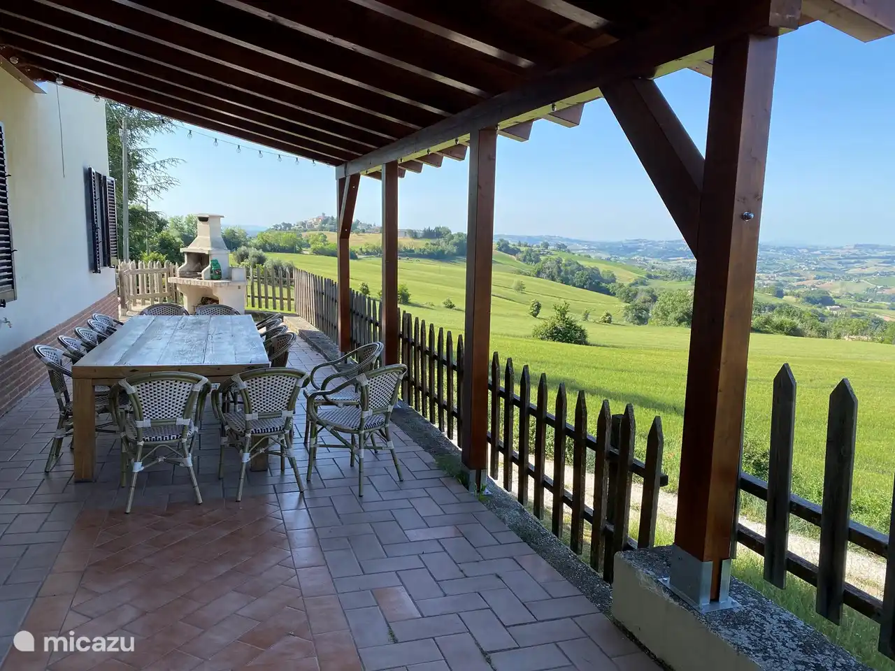 Casa Vista Verde in Italy, Marche, Montelparo - Holiday house