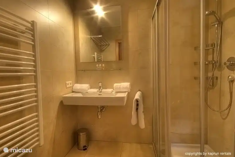 There are two luxurious bathrooms.