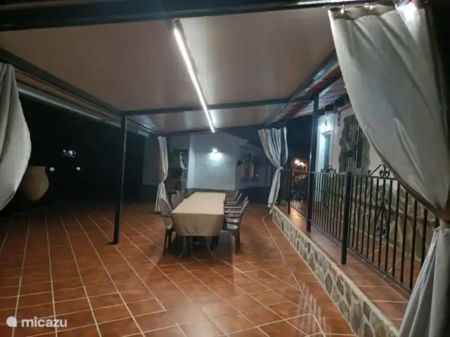 Casa Ana | Espagne, Andalousie, Villanueva de la Concepción - maison de vacances Salle à manger commune au bord de la piscine