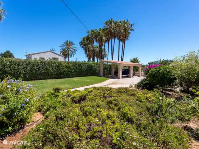 Casa Tosalet huren in Spanje, Costa Blanca, Dénia - villa Tuin met dubbele carport.