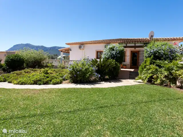 Casa Tosalet huren in Spanje, Costa Blanca, Dénia - villa Zij aanzicht.