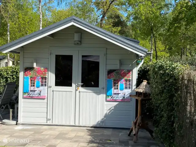 Heide Cottages Veluwe (Chalet Forêt) | Pays-Bas, Gueldre, Hoenderloo - chalet Grand local de rangement pour vélos