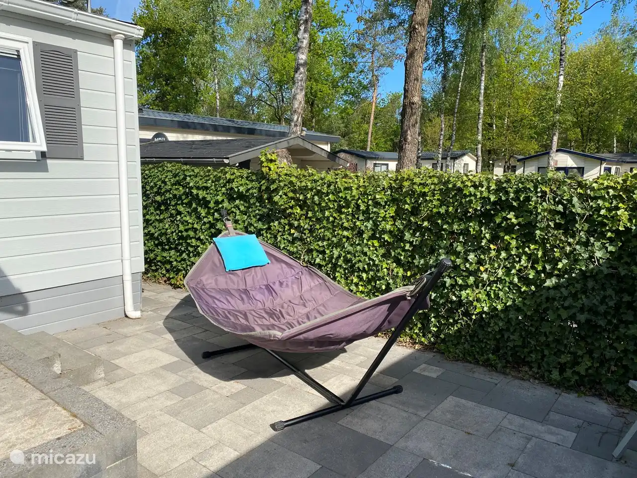 Schöne Hängematte vorhanden