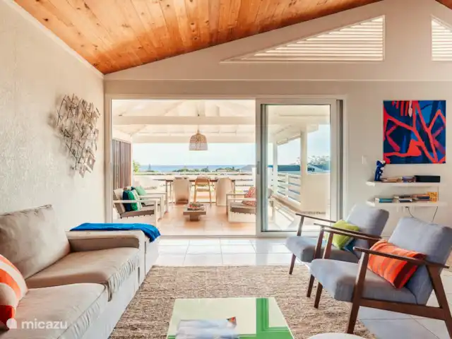 Ç Ver Villa en Curazao, Banda Arriba (este), Bapor Kibra - casa vacacional Vista al mar por todas partes :)