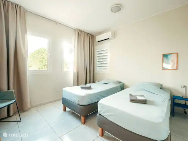 Ç Ver Villa en Curazao, Banda Arriba (este), Bapor Kibra - casa vacacional Tercer dormitorio.