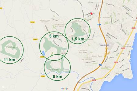 4 Kurse liegt in kurzer Entfernung (1,5 km - 11 km)
