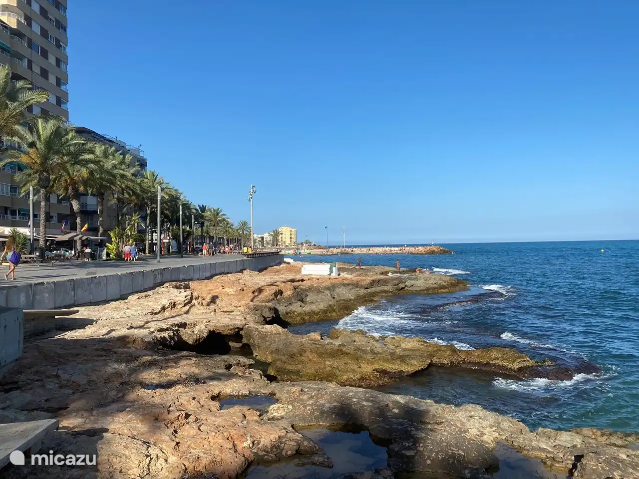 Torrevieja boulevard, slechts 15 minuten rijden