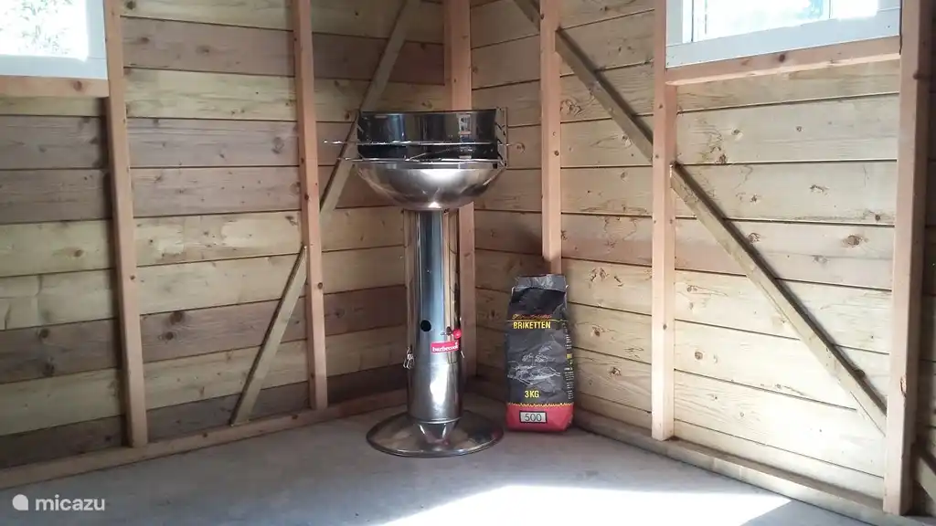 Bei schönem Wetter leckere Grill