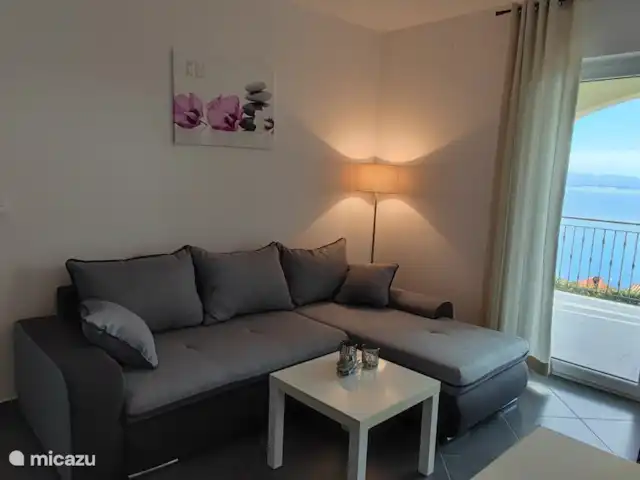 Villa Kyra - apartamento 2 en Croacia, Kvarner, Lovran - apartamento Sala de estar