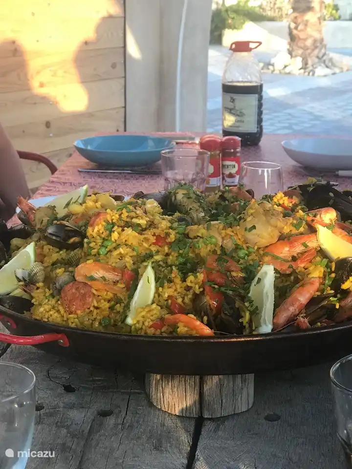 Paella casera