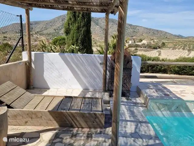 Location de Vacances Espagne, Costa Blanca, Hondón de las Nieves, maison de vacances - Cueva La Canalosa 4 transats robustes