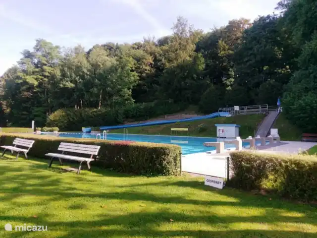 *Bosrijk* Kellerwald Edersee Unesco huren in Duitsland, Sauerland, Frankenau - vakantiehuis Boszwembad met glijbaan vlakbij