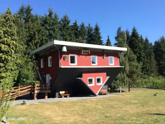 *Bosrijk* Kellerwald Edersee Unesco huren in Duitsland, Sauerland, Frankenau - vakantiehuis Edersee - huis op de kop