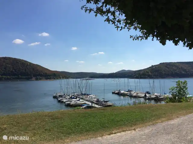 *Bosrijk* Kellerwald Edersee Unesco huren in Duitsland, Sauerland, Frankenau - vakantiehuis Edersee - promenade noordzijde