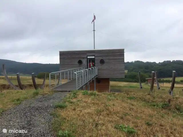 *Bosrijk* Kellerwald Edersee Unesco huren in Duitsland, Sauerland, Frankenau - vakantiehuis Nieuw! Ark - onbemand info centrum over de beschermde dieren in het gebied -  onderdeel van de Arkroute - Educatieve wandelroute (leuk voor kinderen!) vlakbij het vak. huis.