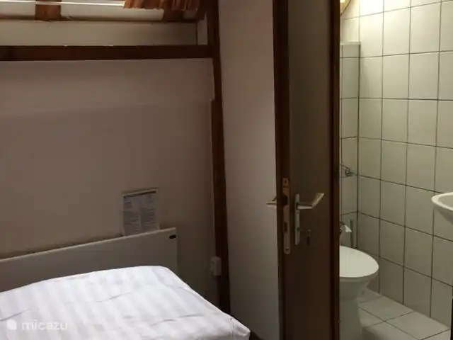 *Bosrijk* Kellerwald Edersee Unesco huren in Duitsland, Sauerland, Frankenau - vakantiehuis Slaapkamer 1; Toilet-en-suite