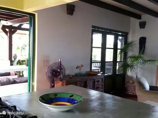 Location de Vacances Aruba, Aruba central, Santa Cruz, villa - Villa Luna Llena Cuisine ouverte