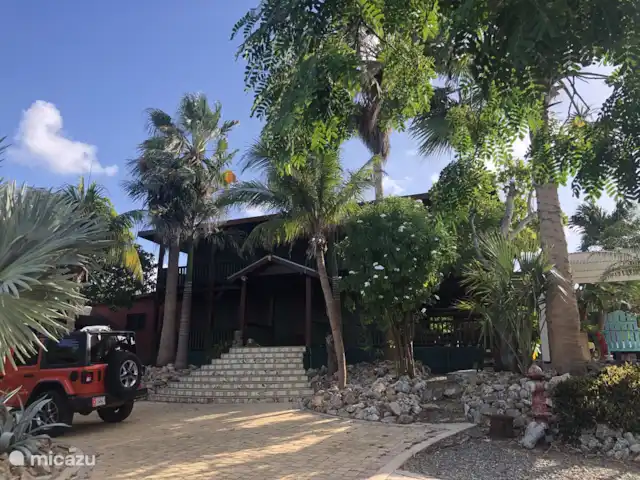 Location de Vacances Aruba, Aruba central, Santa Cruz, villa - Villa Luna Llena Entrée