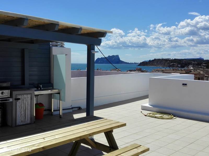 Maison de Vacances Espagne, Costa Blanca, Moraira Appartement Penthouse avec super vue mer