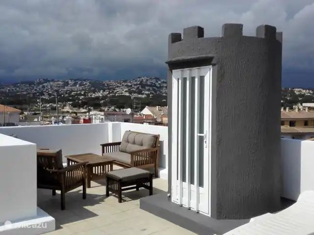 Penthouse avec super vue mer | Espagne, Costa Blanca, Moraira - appartement espace détente