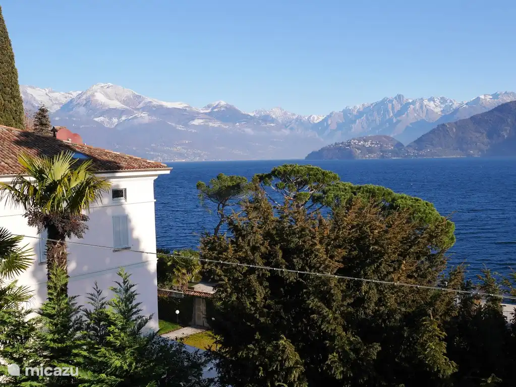 El hermoso lago de Como.