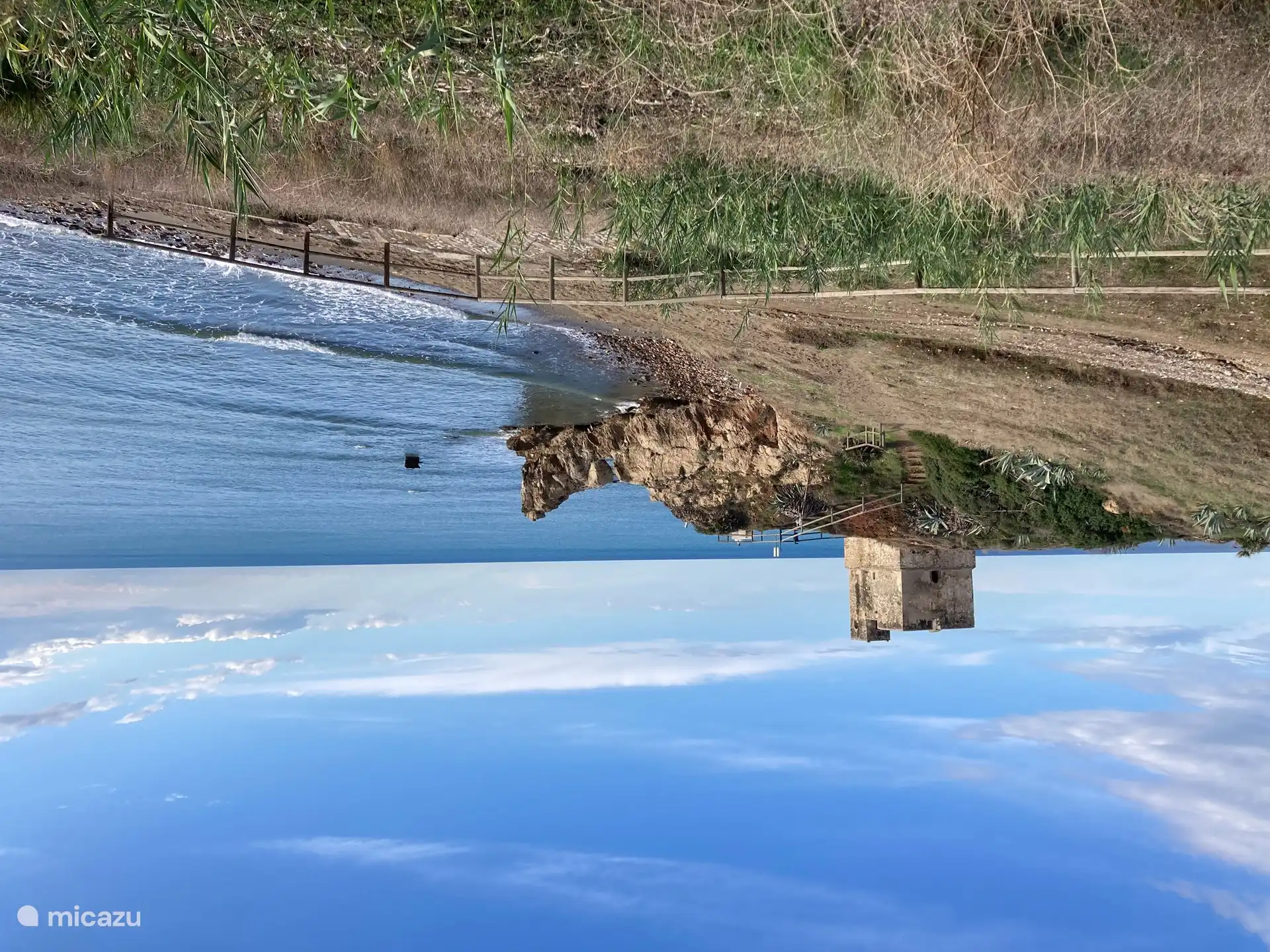 Historischer Verteidigungsturm an der Küste von Casares, ca. 1200 m. von unserer Wohnung entfernt. 