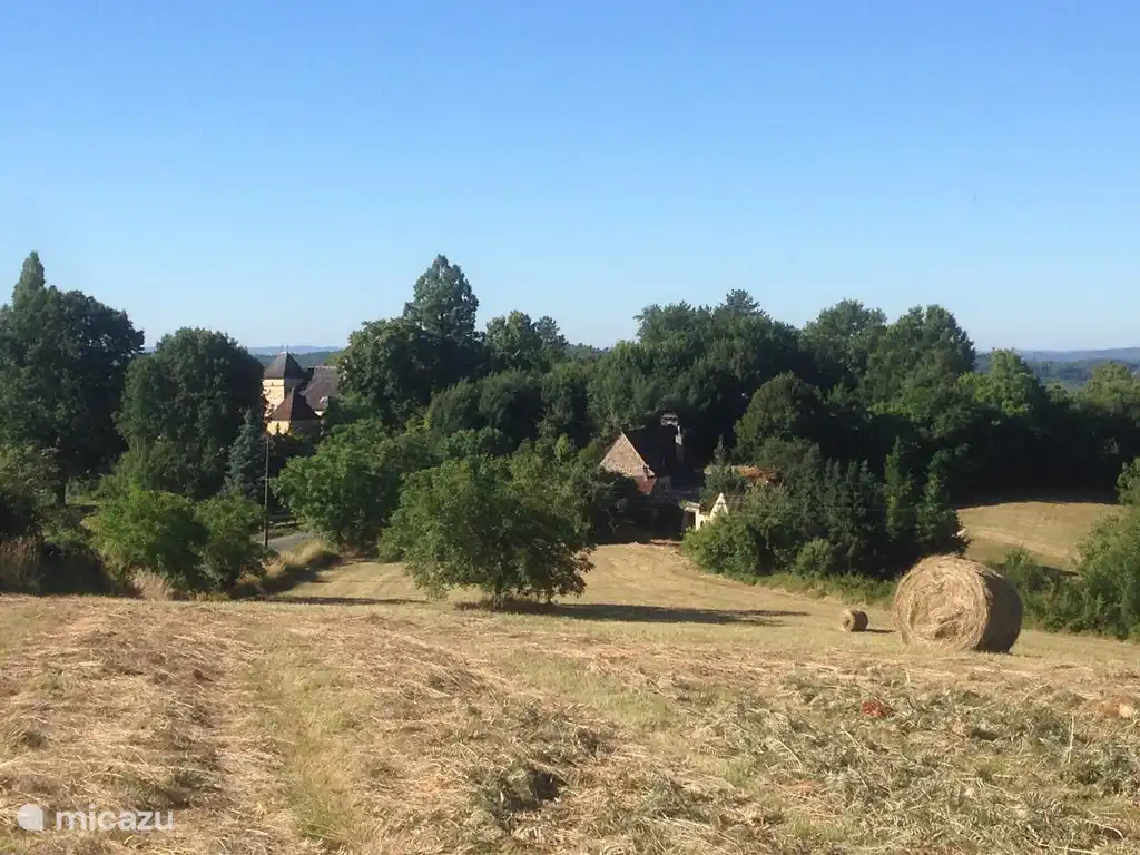 Mit Blick auf Les Bernardies