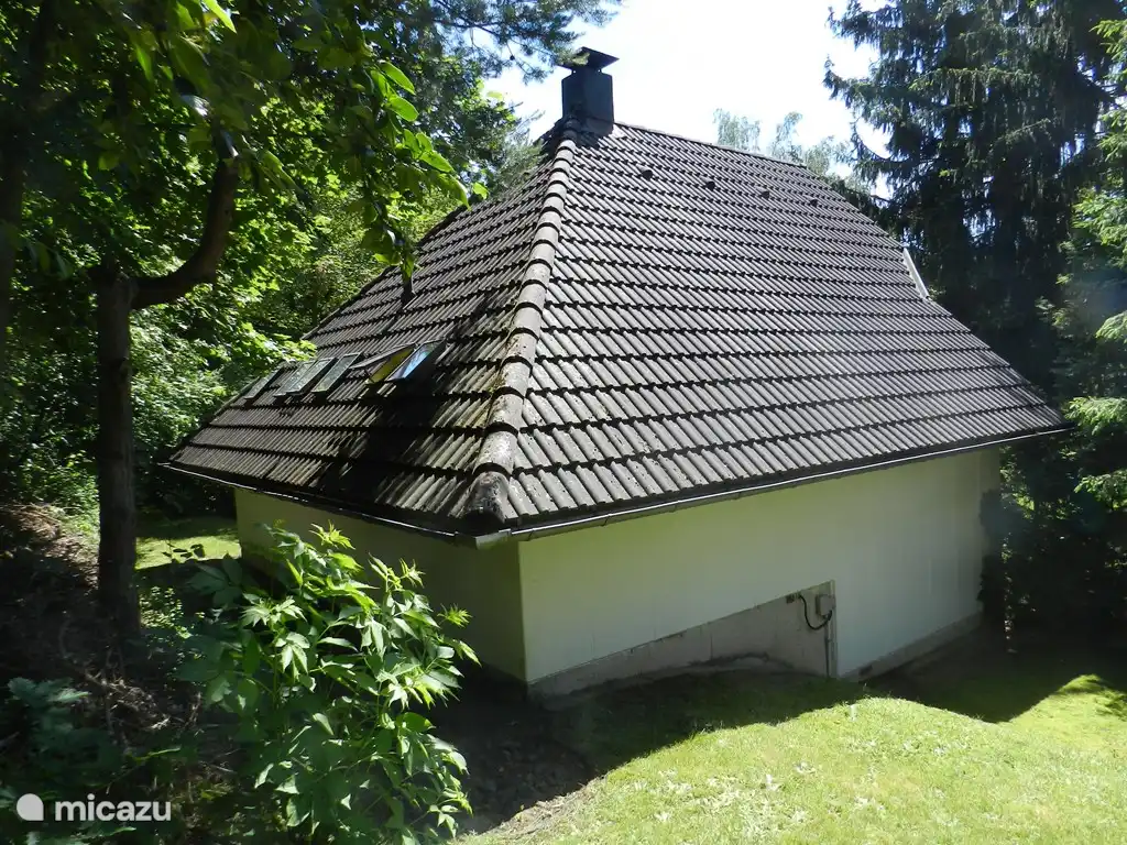 Rückansicht des Hauses