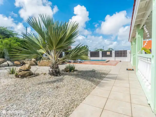 Location de Vacances Aruba, Paradera, Modanza, villa - Villa La Granda Le jardin