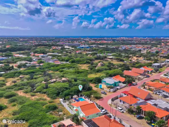 Location de Vacances Aruba, Paradera, Modanza, villa - Villa La Granda Comme vous pouvez le constater, notre maison est située en bordure d'un quartier résidentiel calme