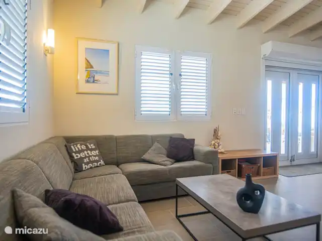Location de Vacances Aruba, Paradera, Modanza, villa - Villa La Granda Le coin salon