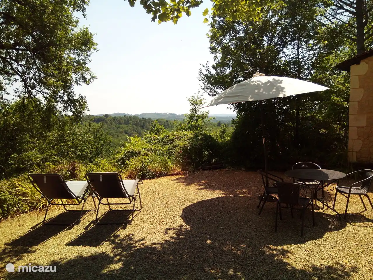 Fantastischer Blick über das Tal