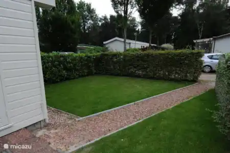Vakantiehuis Nederland, Gelderland, Epe chalet Chalet Epe 144 voortuin