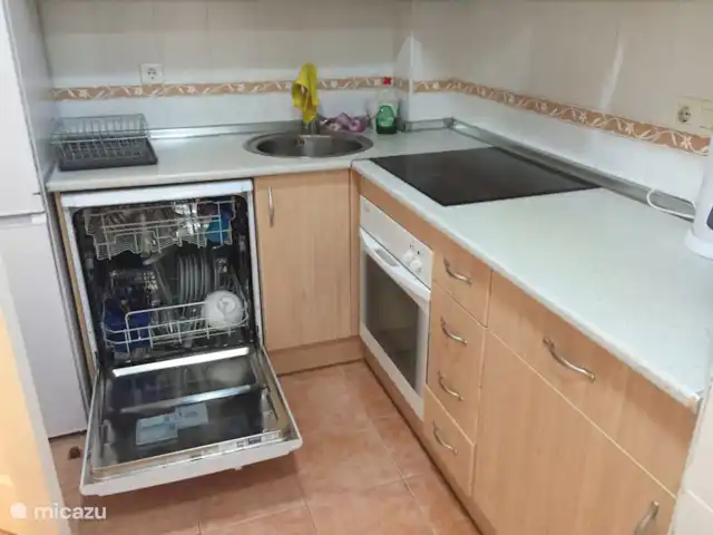 Location de Vacances Espagne, Costa del Sol, Benalmádena, appartement - Appartement ensoleillé sur la plage Lave-vaisselle