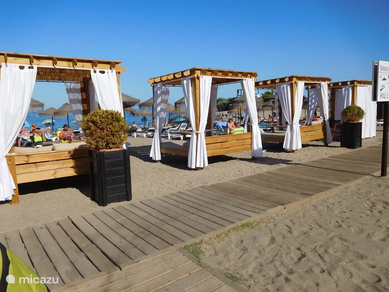 Lekker chillen op het strand