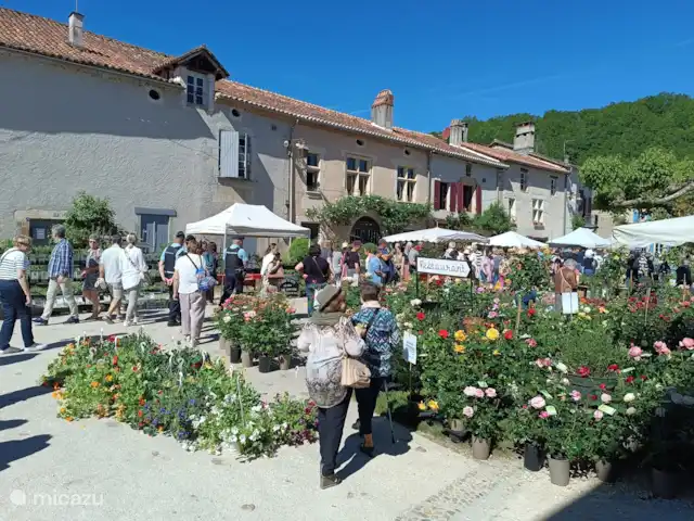 Location de Vacances France, Dordogne, Perigueux, maison de vacances - Maisonlagarde Marché aux fleurs