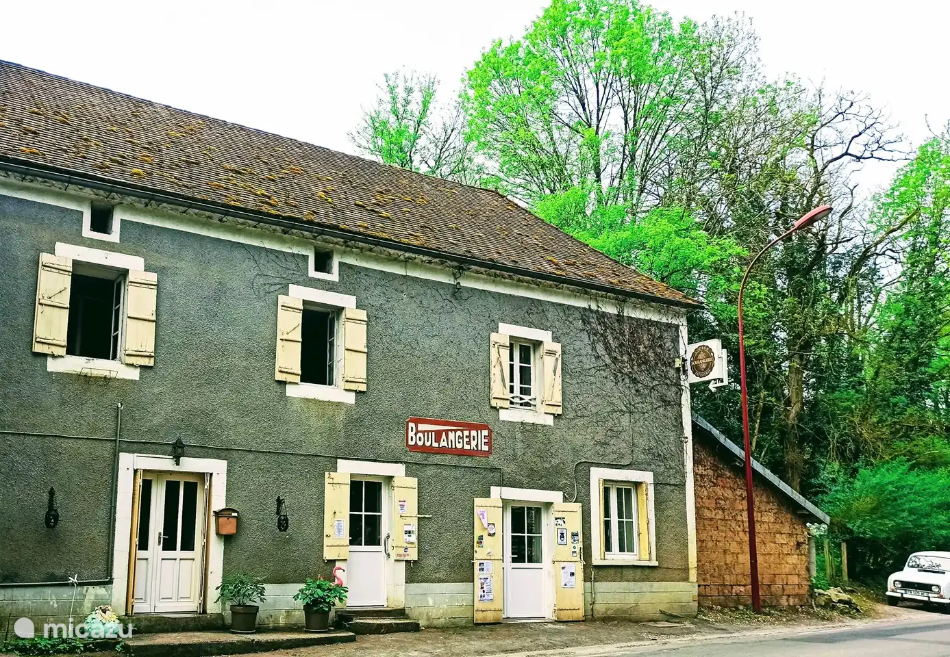 Die Bäckerei im Dorf.