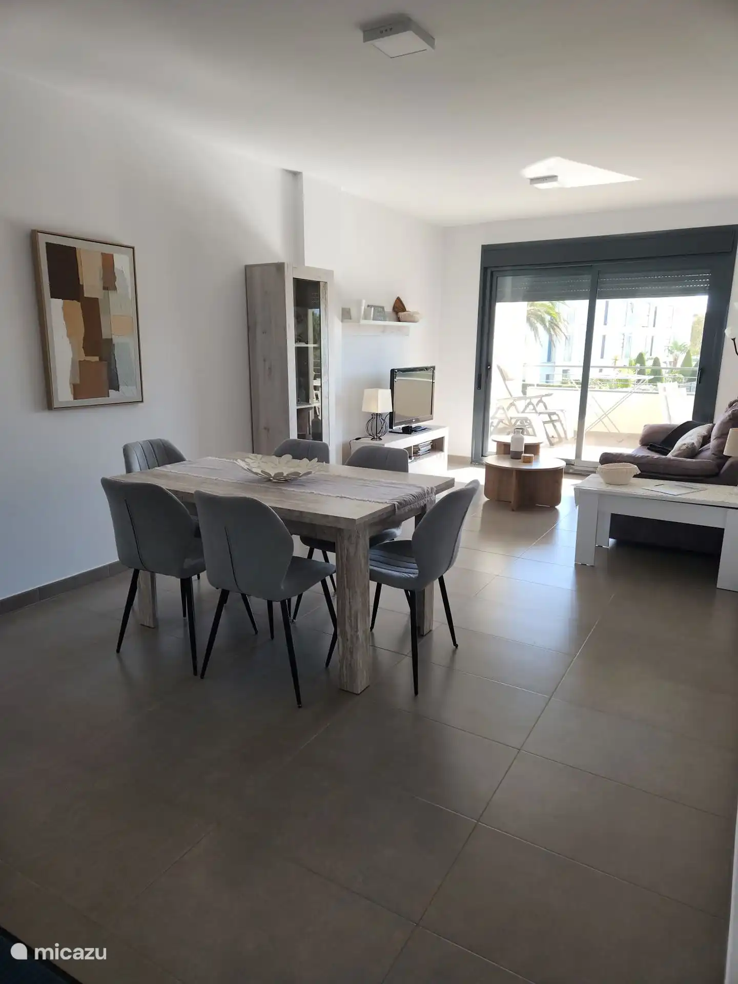 living room with option for sofa bed