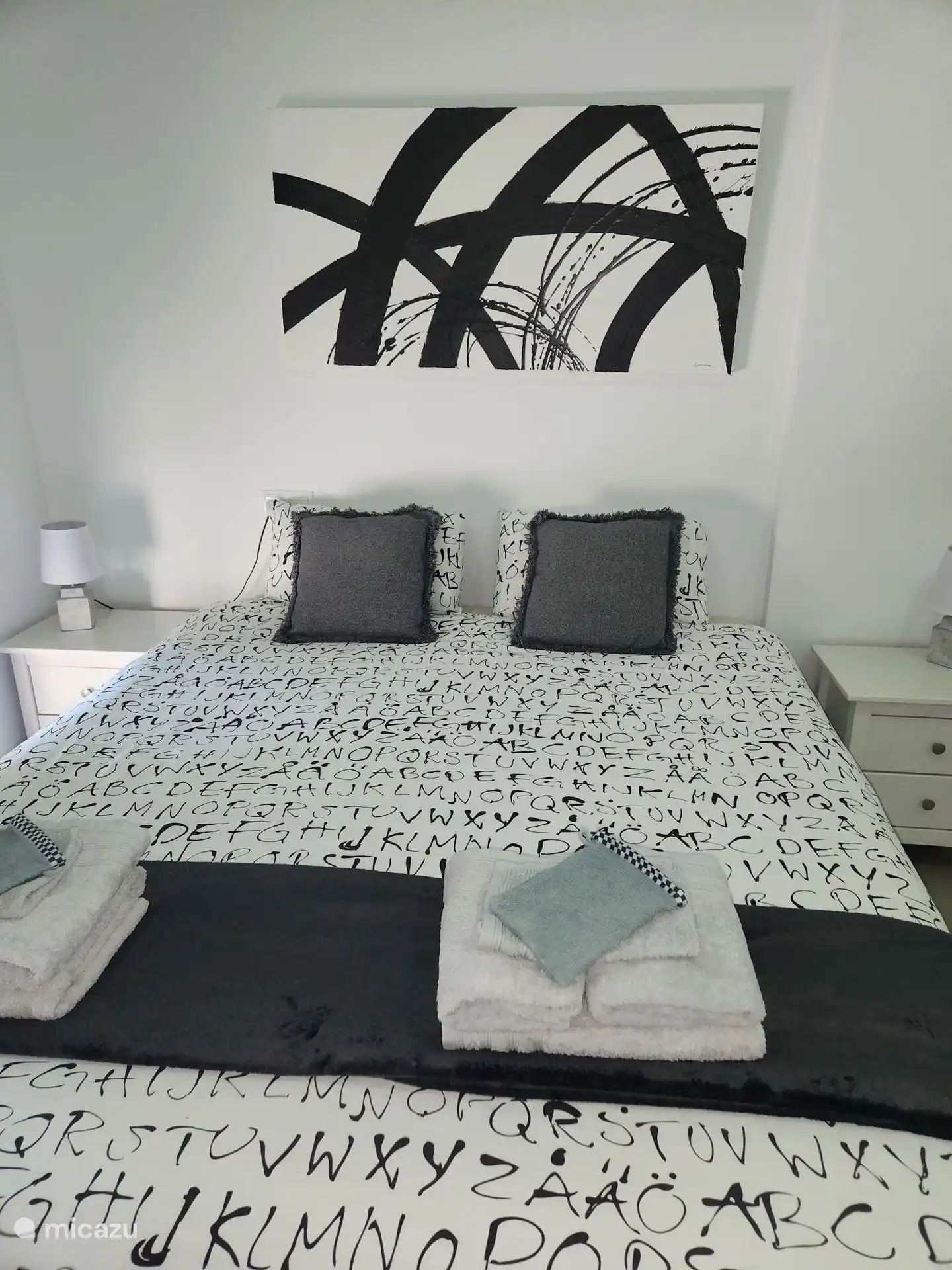 Master bedroom with ensuite bathroom