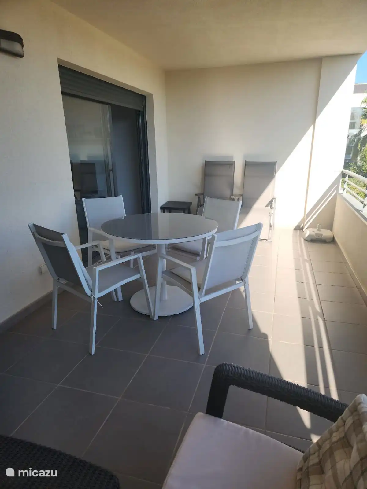 Terrace south facing