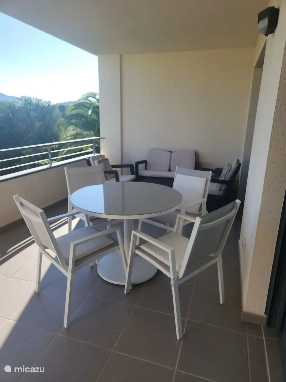 Terrace south facing