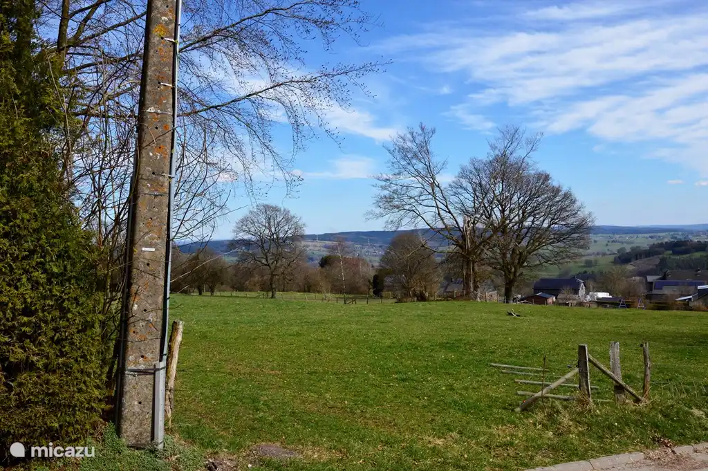 vista desde la terraza delantera