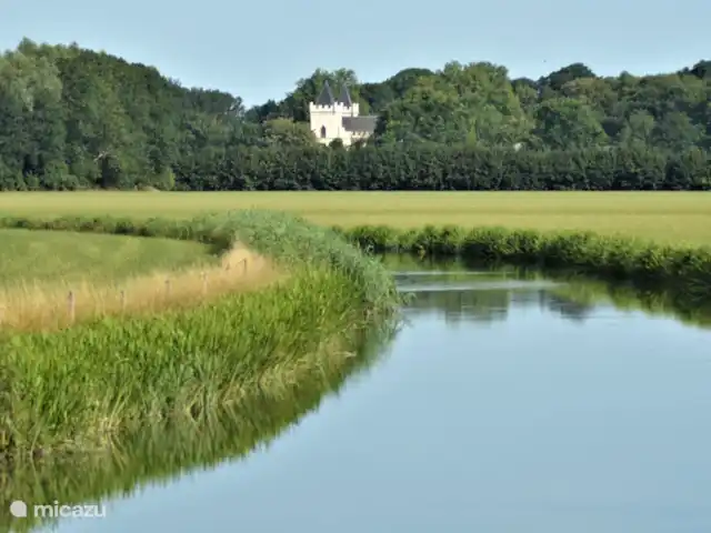 Le Pélican | Pays-Bas, Utrecht, Werkhoven - gîte / cottage Rivière Kromme Rijn avec vue sur le château de Beverweerd