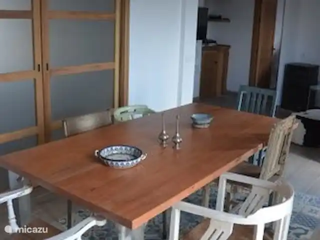 vivienda urbana en España, Andalucía, Vejer de la Frontera – Casa Azulén Comedor