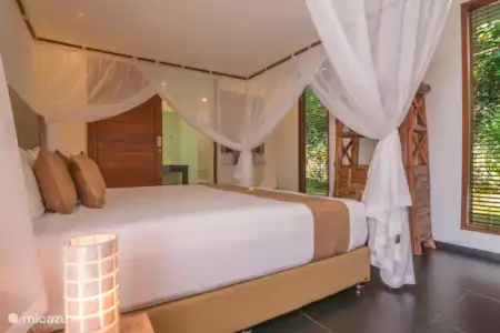 Vakantiehuis Indonesië, Bali, Tumbu villa Villa Diam slaapkamer