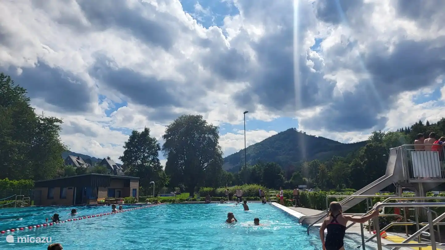 Piscina en Siedlinghausen.