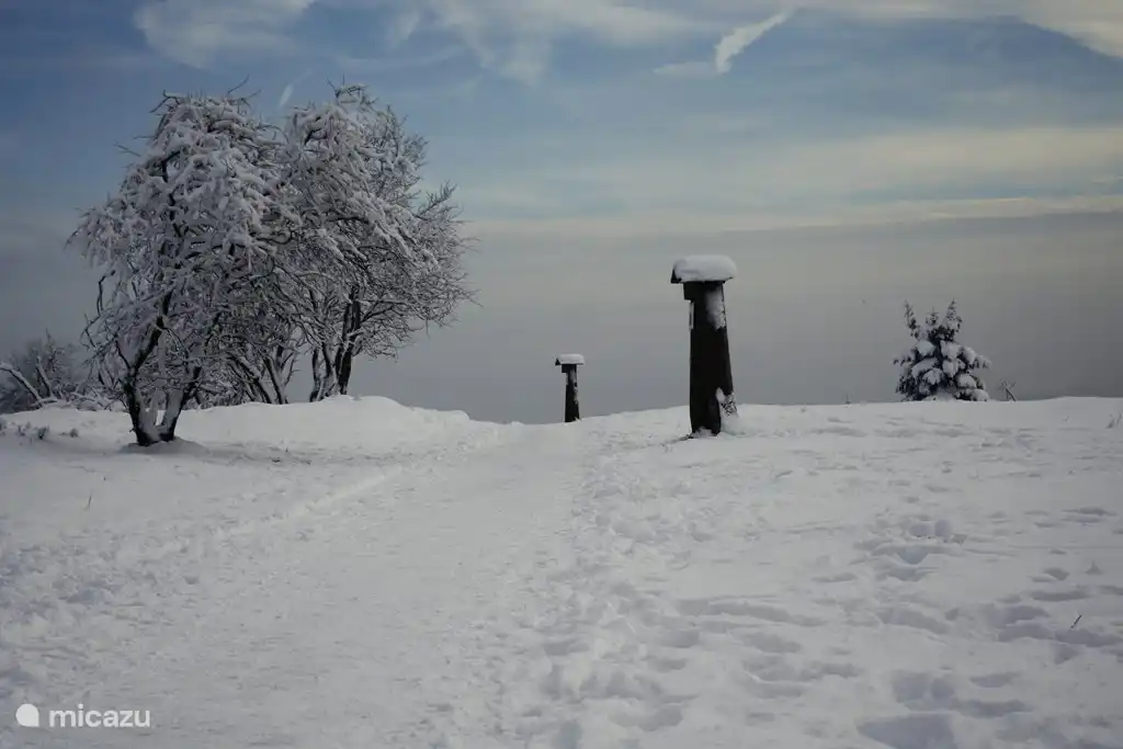 La monta&#241;a m&#225;s alta de Sauerland. Khaler Asten en Winterberg