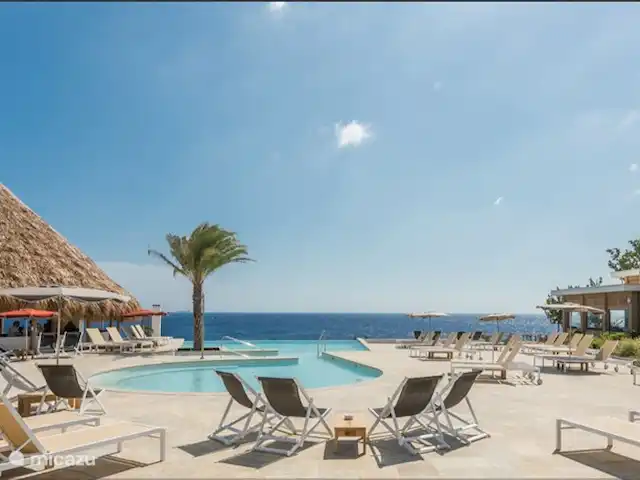 Villa Una | Curaçao, Banda Abou (ouest), Coral Estate, Rif St.Marie - villa Bar et terrasse de corail