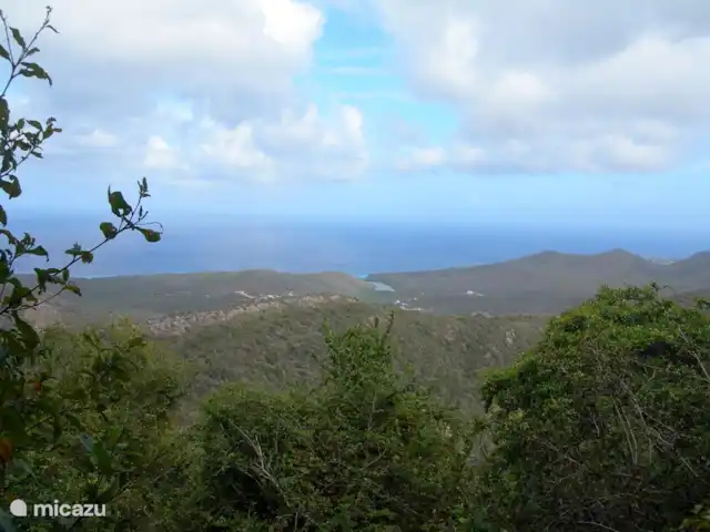 Villa Una | Curaçao, Banda Abou (ouest), Coral Estate, Rif St.Marie - villa Vue depuis la montagne Christoffel